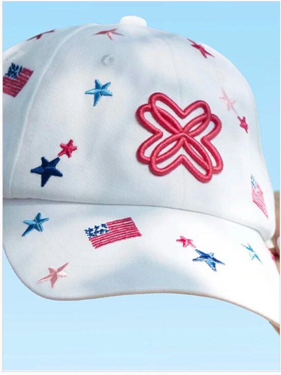 NWT Lilly Pulitzer Embroidered 250th Celebration Baseball Hat main image 9